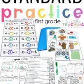 addition and subtraction to 20. Standard practice with strategies.