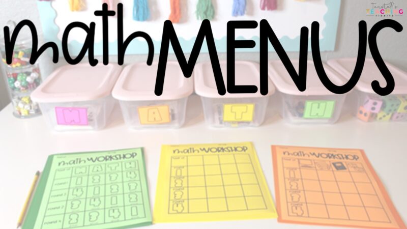 resources for math workstations K-5 
