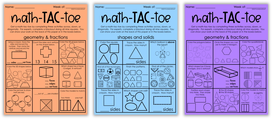 math-tac-toe