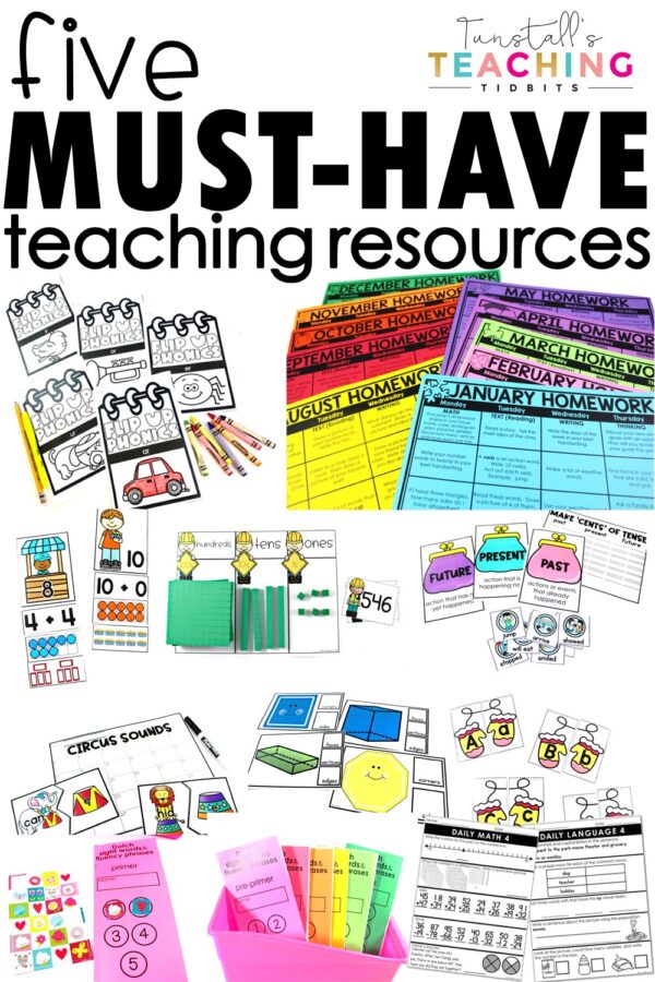 five must-have teaching resources
