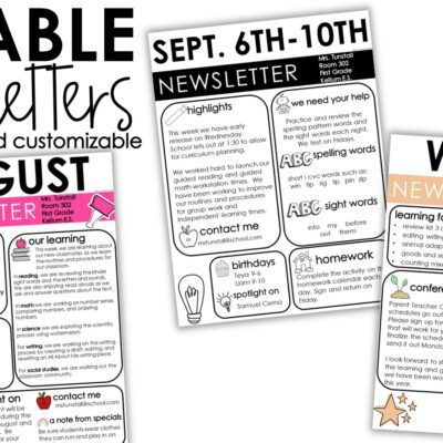 Editable Newsletters