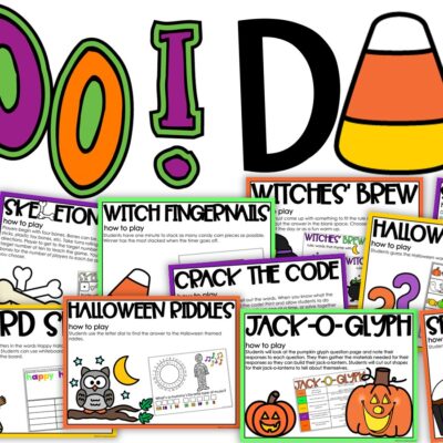 Boo Day Halloween Activities