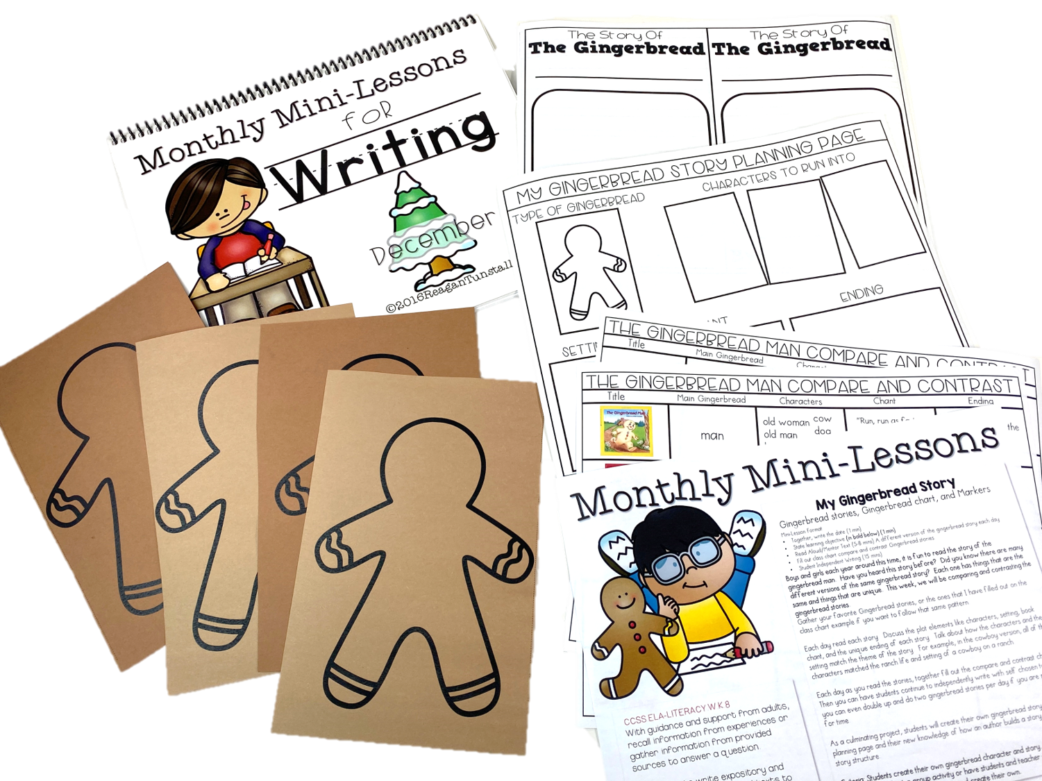 gingerbread themed learning