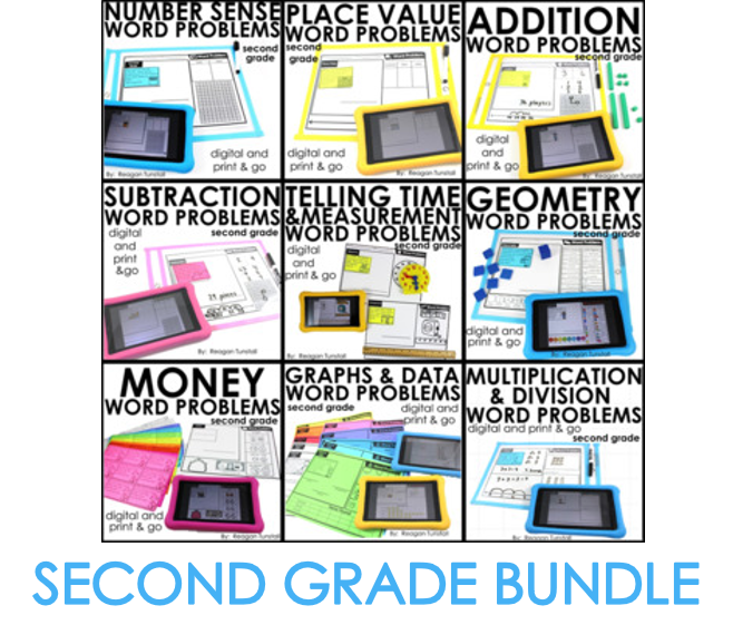 Word Problems Second Grade