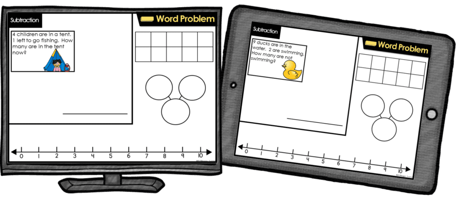 word problems strategies and work mats