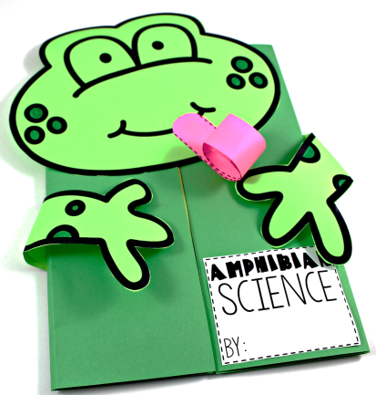 amphibians science book