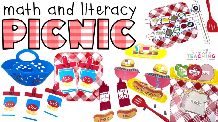 math and literacy picnic