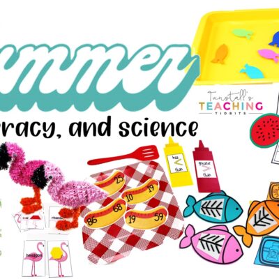 Summer Themed Math, Literacy, and Science Series