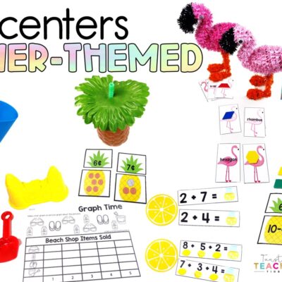 Summer Themed Math Centers