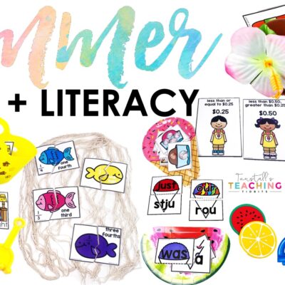 Summer Themed Math + Literacy