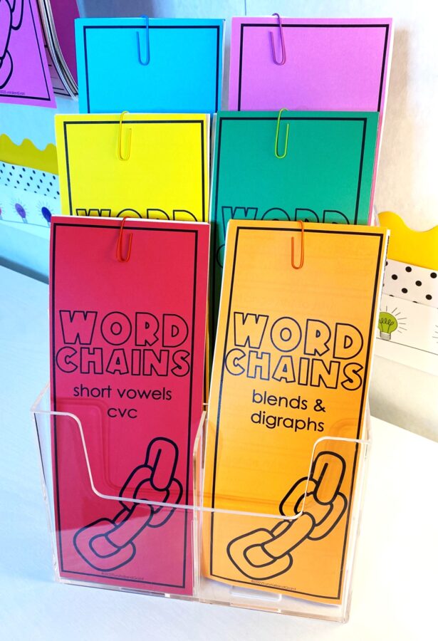 Word Chains for Reading Skills