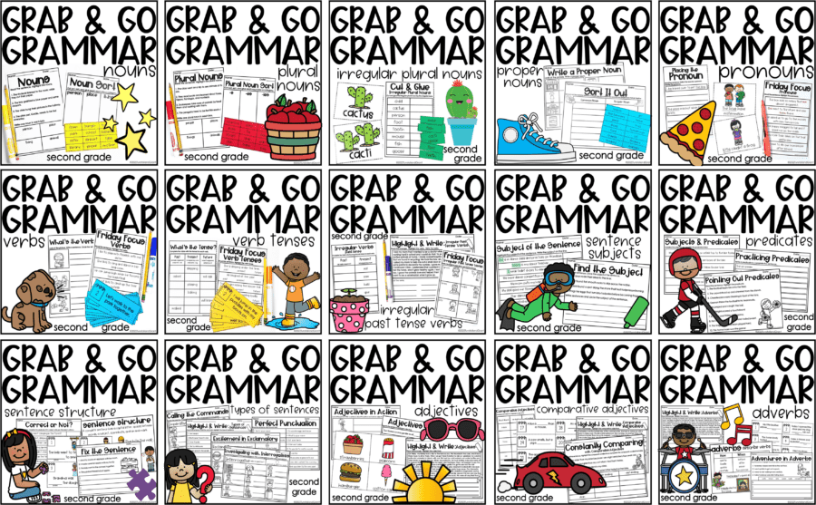 Grab and Go Grammar Bundle