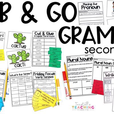 Grab and Go Grammar for Second Grade