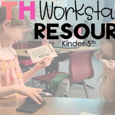 Resources for Math Workstations K-5