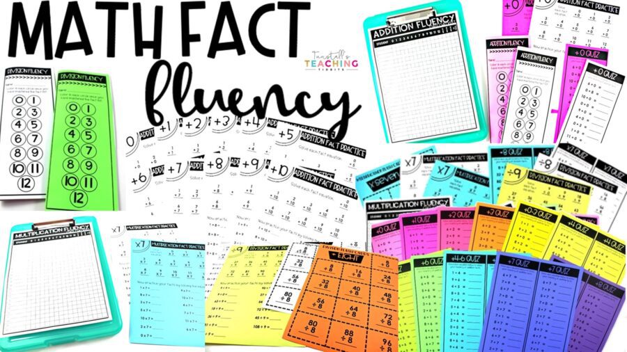 Math Fact Fluency Practice and Testing