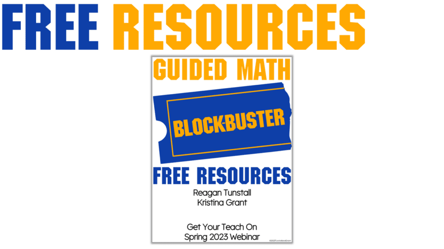 Guided Math Block-Buster